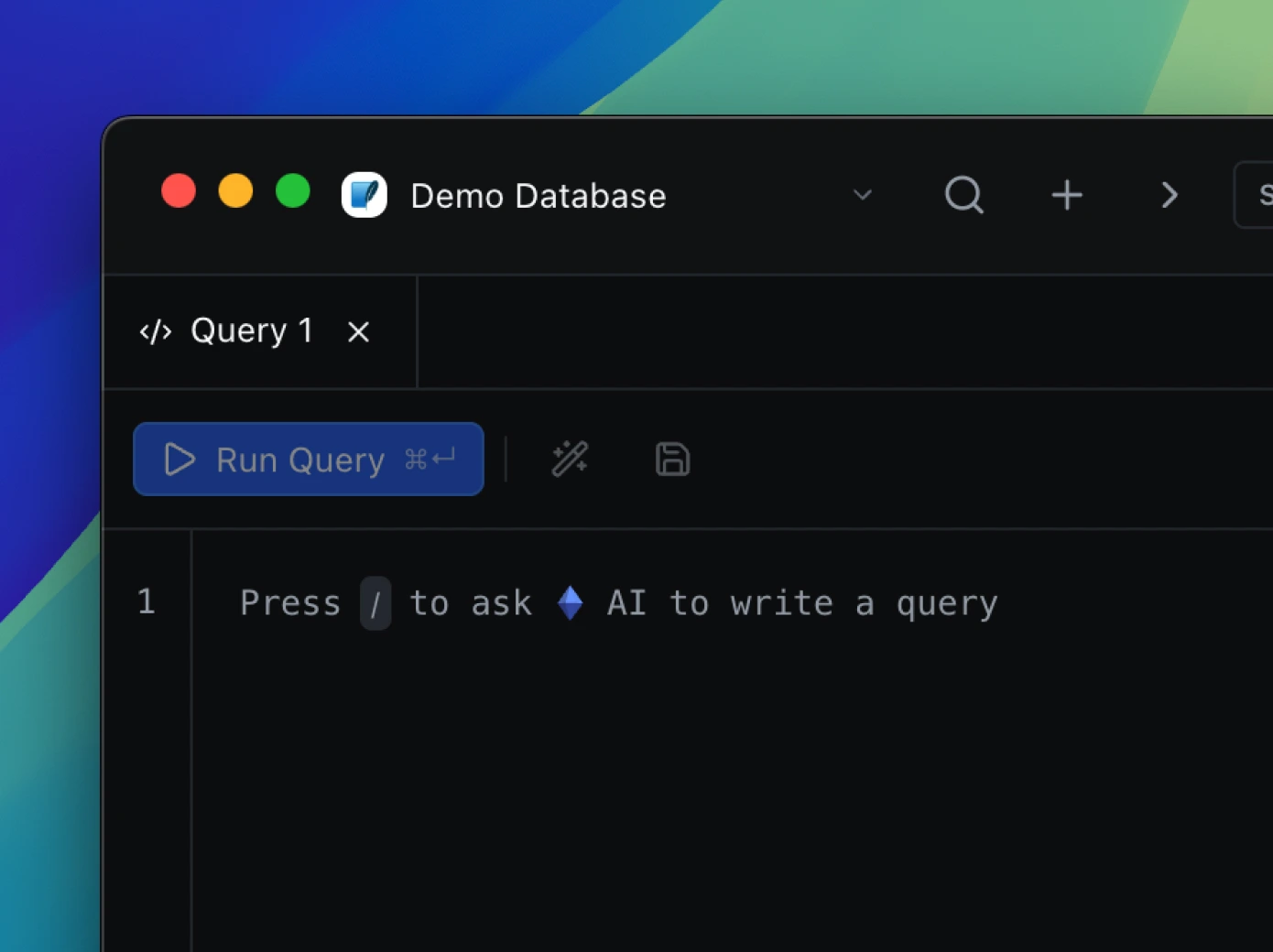 Inline AI in the SQL Editor
