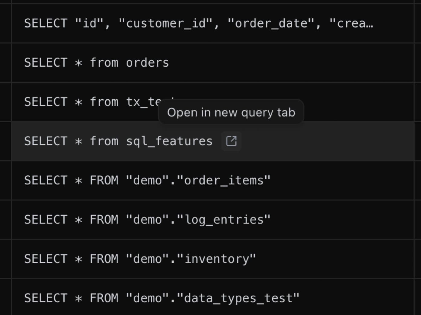 Re-run Any Query